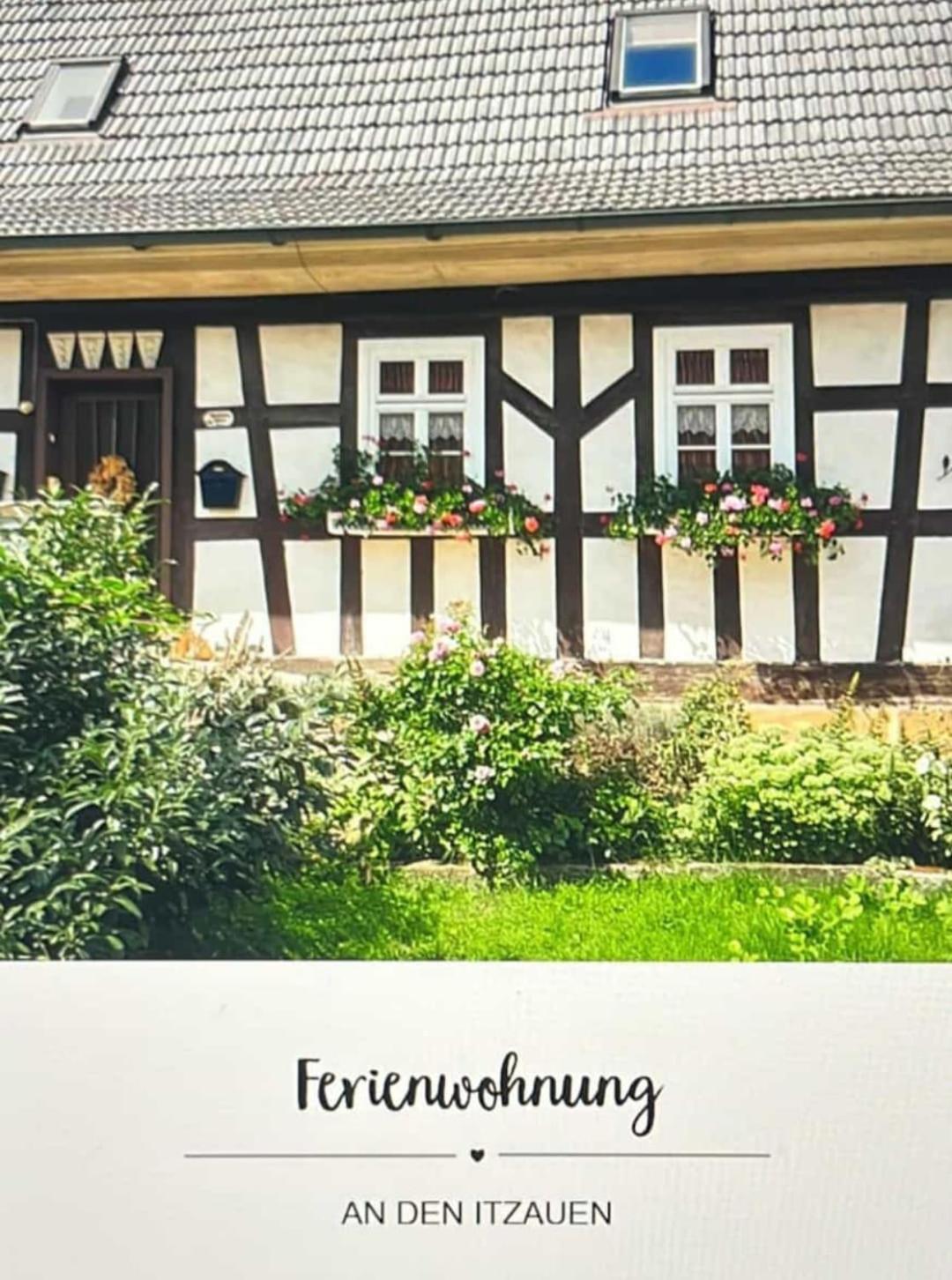 Ferienwohnung An Den Itzauen Grossheirath Ngoại thất bức ảnh